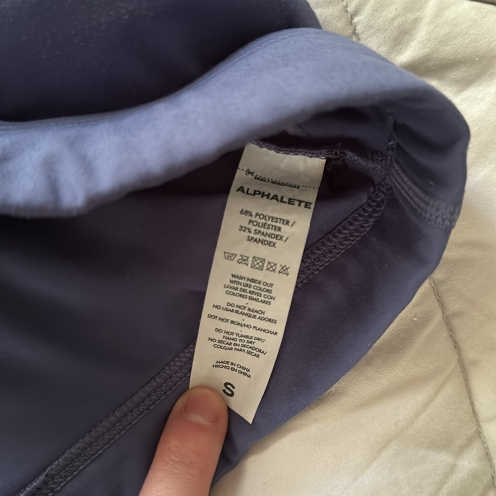 Alphalete Surface Wrap Bra in Comet Blue - Picture 5 of 5